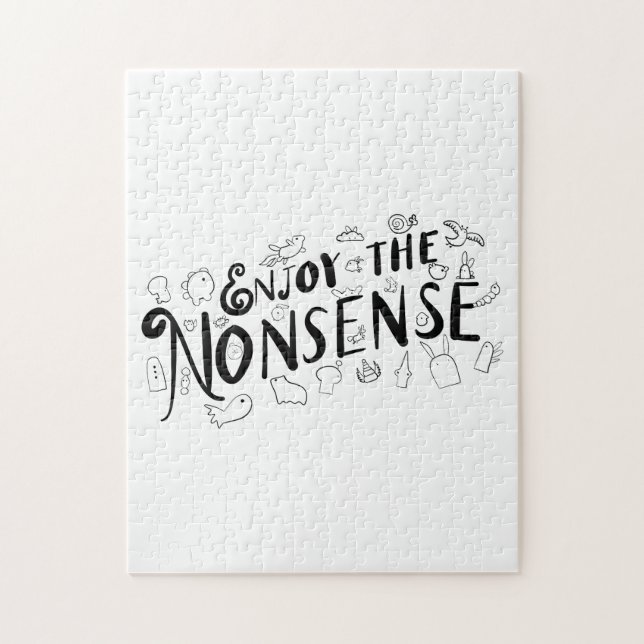 Njut av nonsens pussel (Vertikal)
