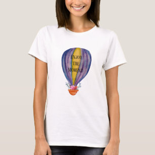 Njut Av Ögonblicket Akvarellkonst T-shirt