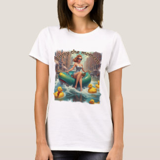 Njut av ögonblicket t shirt