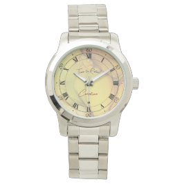 Njut av Pension Pastel Fluid Färg Armbandsur