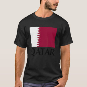Njut av Qatar-Flagga grafiktular och Coola T Shirt