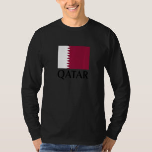 Njut av Qatar-Flagga grafiktular och Coola T Shirt