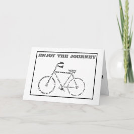 Njut av resan, Ord Bicycle, Studenten Kort