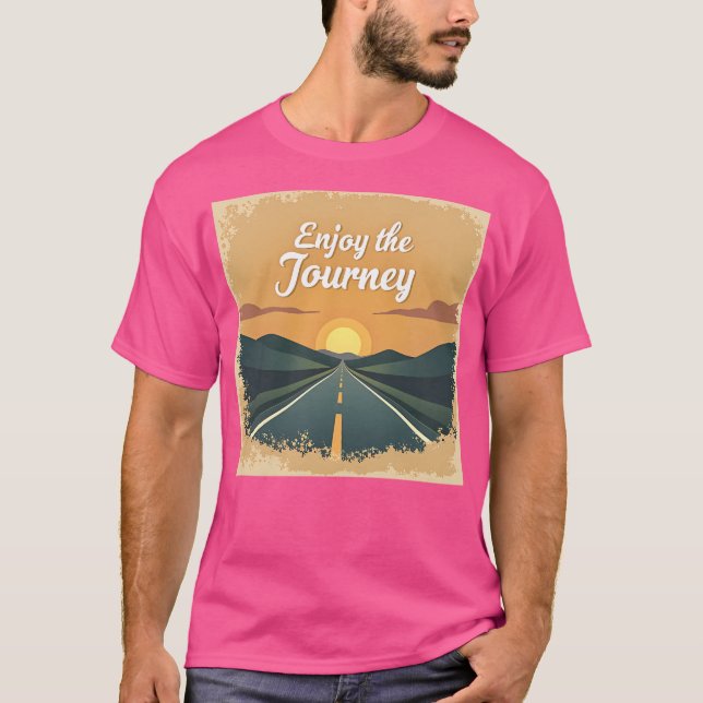 Njut av resan t shirt (Framsida)