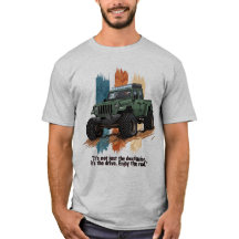 "Njut av resan" Vintage Off-Road Jeep-äventyr