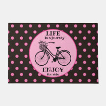 Njut av riden | Cykel med blommor i rörelse