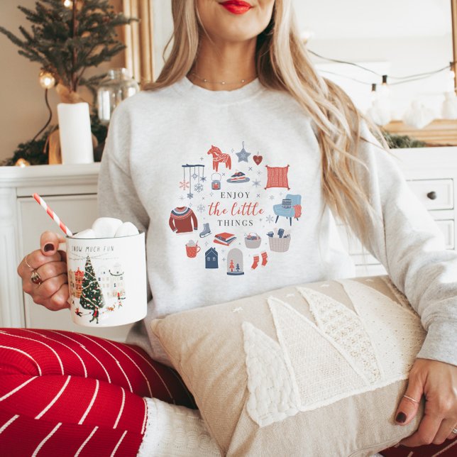 Njut av sak Hygge-julen T Shirt (Skapare uppladdad)