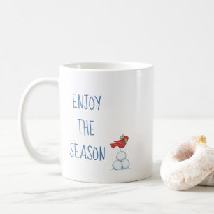 Njut av säsongen kaffemugg