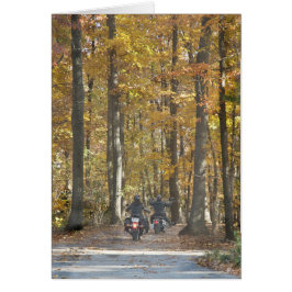 Njut av skjutsen! hälsningskort