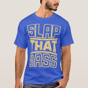 Njut av Slap Bass Guitar Sylt-sessionssnav som bas T Shirt