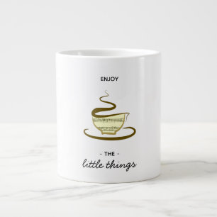 Njut Av Smått Och Gott , Kaffeteckning Söt Jumbo Mugg