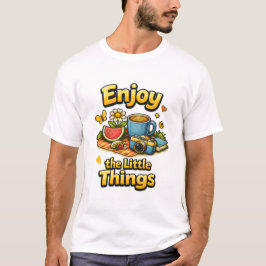 Njut av småttigheternas mysiga picknick-illustrati t shirt