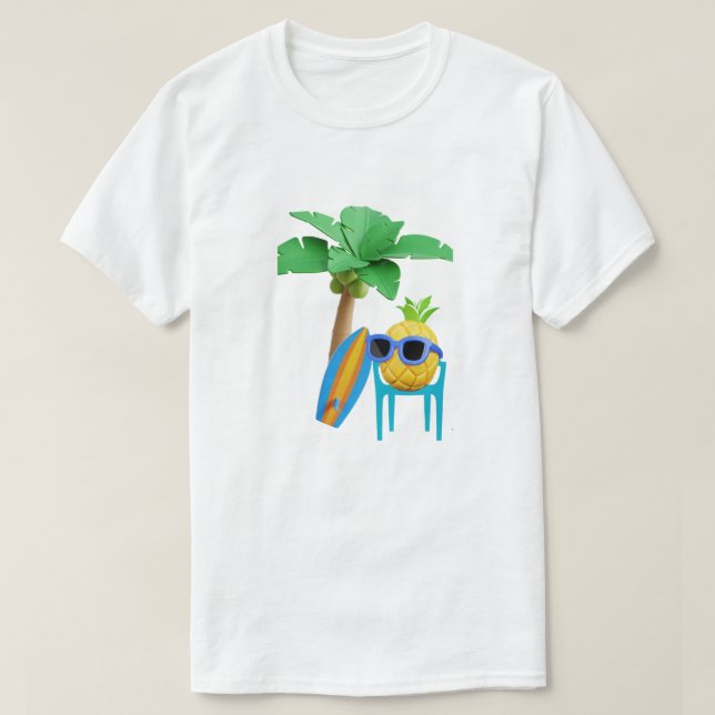Njut av sommaren t shirt (Design framsida)
