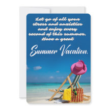 Njut av sommarsemester på stranden