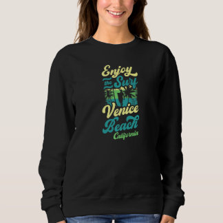 Njut av surfningen Venice Beach Kalifornien Surfin T Shirt
