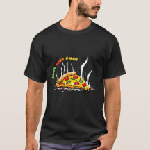 Njut av T-shirt-pizzan