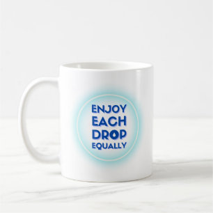 Njut av varje droppe på samma sätt kaffemugg