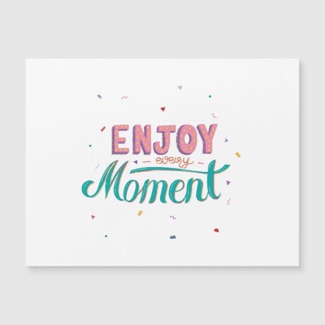 Njut av varje ögonblick (Framsida)