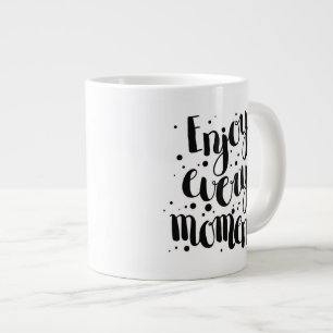 Njut av varje ögonblick 2 jumbo mugg