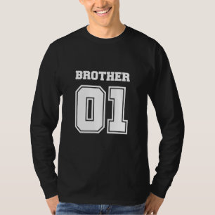 Njut av World No 1 Brother 01 Sport Stil Best Lil T Shirt