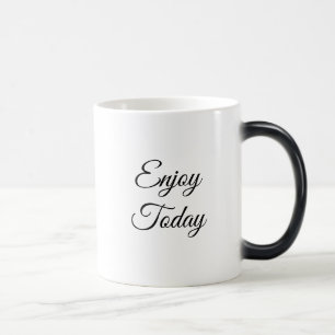 Njut idag av positivt tänkande om kaffe Mugg