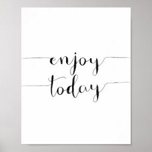 Njut idag poster