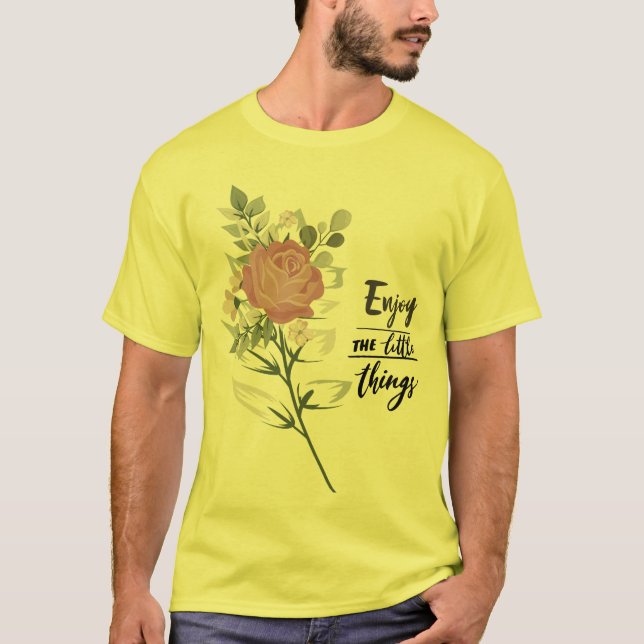 Njut Little Sak T Shirt (Framsida)