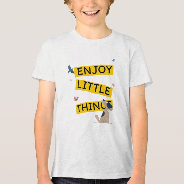 Njut Little Sak T Shirt (Framsida)