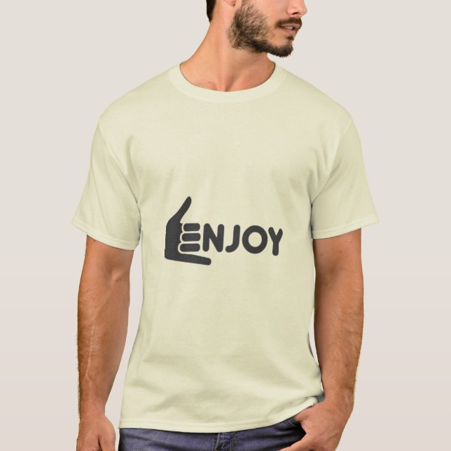 Njut T Shirt (Framsida)
