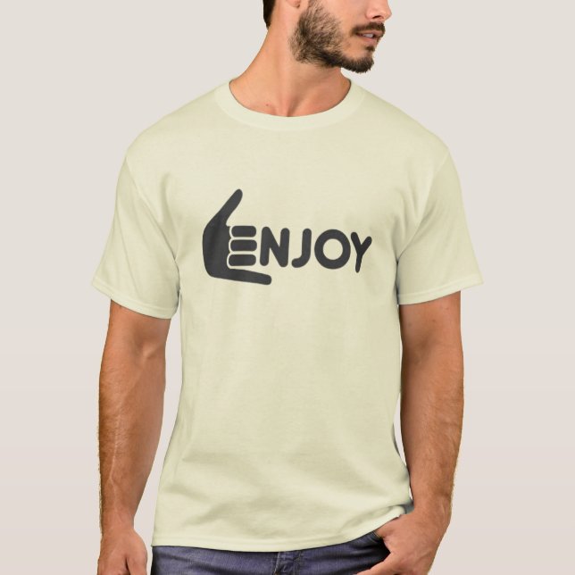 Njut T Shirt (Framsida)