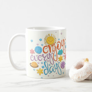 Njut varje dag kaffemugg
