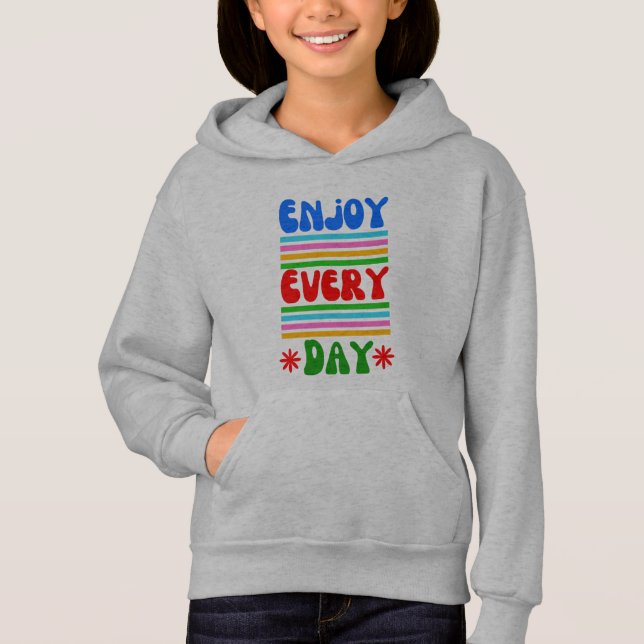 Njut varje dag t shirt (Framsida)