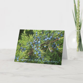 Njuta av säsongen helgkort