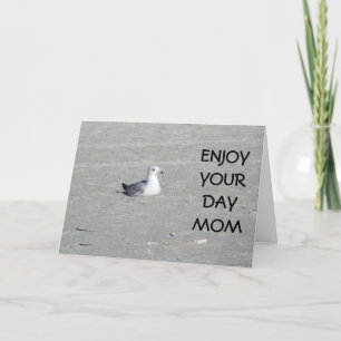 NJUTA DAGEN MAMMA - MOR DAG KORT