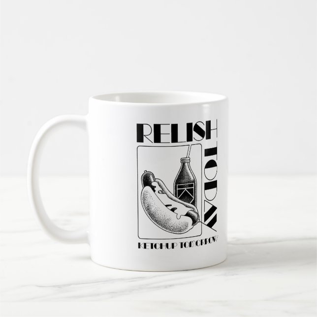 Njuta i dag kaffemugg (Vänster)