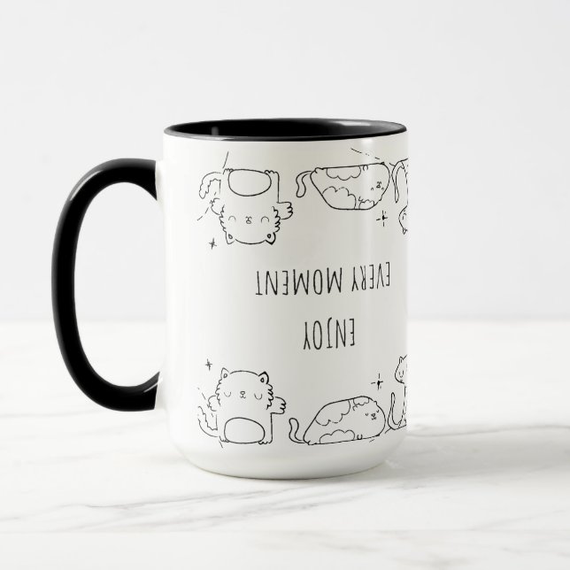 NJUTA varje ögonblick Mugg (Vänster)