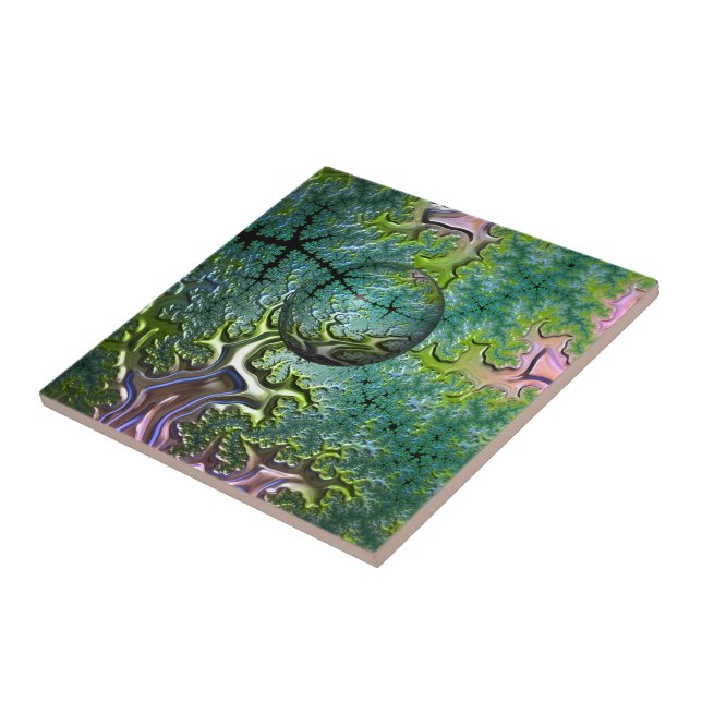 Njutande av den keramiska plattan för resan kakelplatta (Sidan)