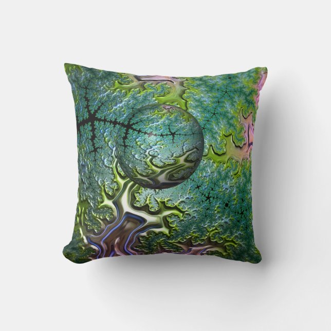 Njutande av resan kudde (Framsida)