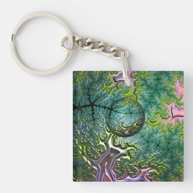 Njutning av Journey Acrylic-Nyckelringen (Framsidan)