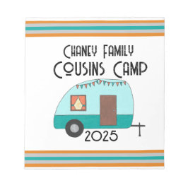 Njutning av kasernlägret i Journey Cousins Anteckningsblock