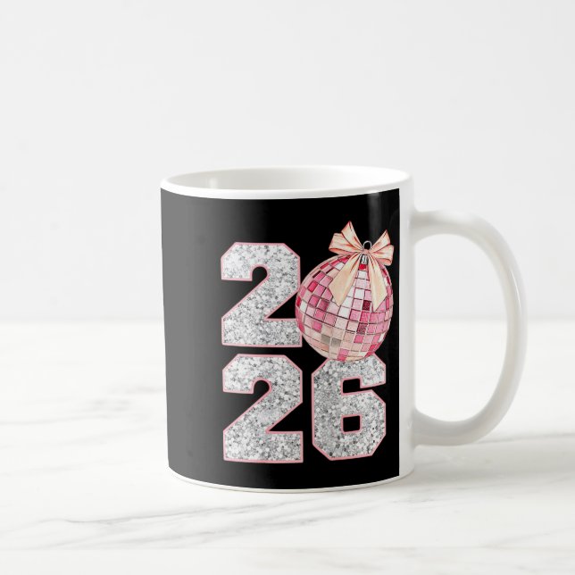Nk Coquette 2026 New Year Shirt _ Aesthetic Holida Kaffemugg (Höger)