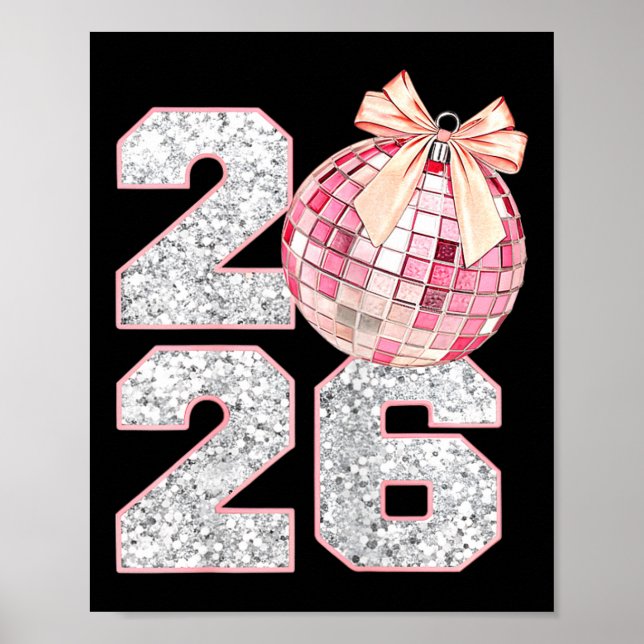 Nk Coquette 2026 New Year Shirt _ Aesthetic Holida Poster (Framsidan)