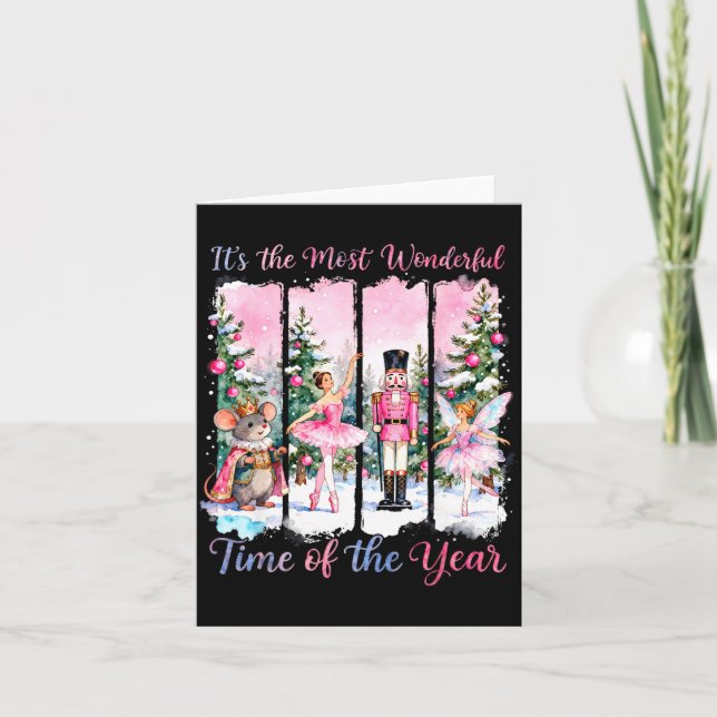 Nk Coquette Bow Nutcracker Friends Snow Globe Chri Kort (Framsida)