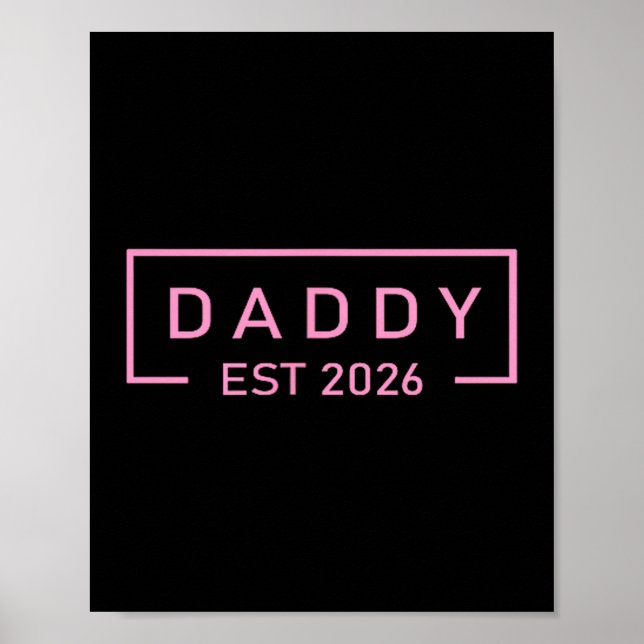 Nk Daddy Est. 2026 Logo Father 2026 Loading New Da Poster (Framsidan)