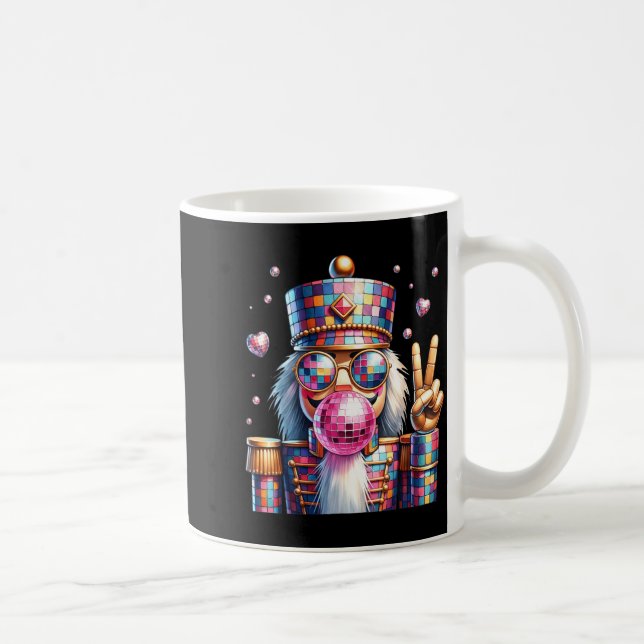 Nk Disco Nutcracker Bubblegum Christmas For Men Wo Kaffemugg (Höger)