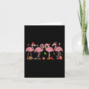 Nk Flamingo Hatt Santa God Jul Ljus Kvinnor Kort