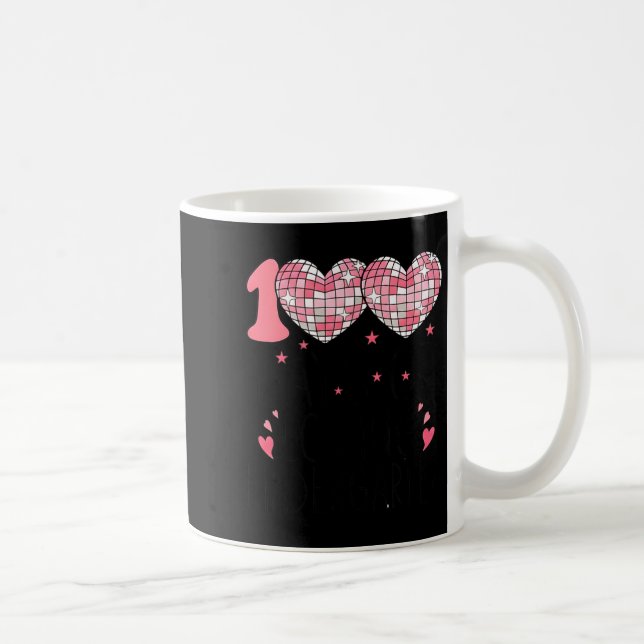 Nk Heart Kindergarten Valentine 100 Days For Girl  Kaffemugg (Höger)