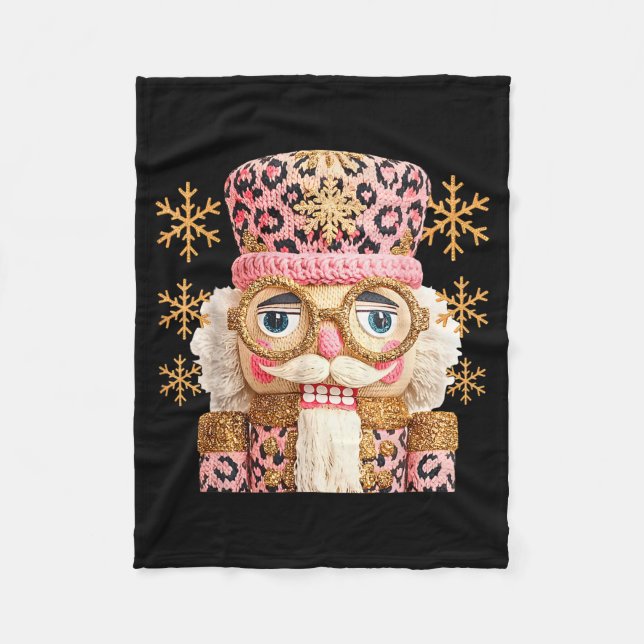 Nk Nutcracker Squad Xmas Nk Christmas Pajamas Wome Fleecefilt (Framsidan)