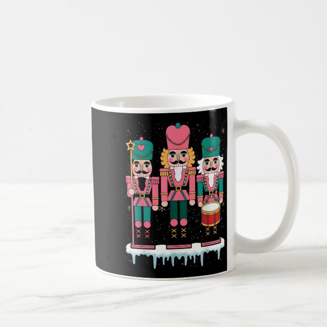 Nk Nutcracker Squad Xmas Nk Christmas Pajamas Wome Kaffemugg (Höger)