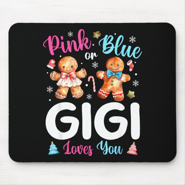 Nk Or Blue Gigi Loves You Gender Reveal Christmas  Musmatta (Framsidan)